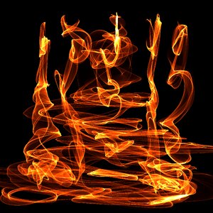 Glow creative abstract