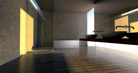 Rendering presentation interior