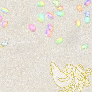 Easter paper scrapbook