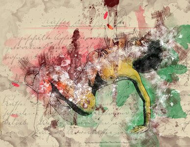 Colorful color abstract