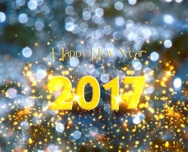 New year 2017 turn of the year annual financial statements