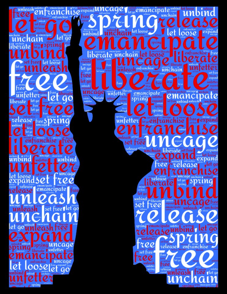 Liberation freedom independence