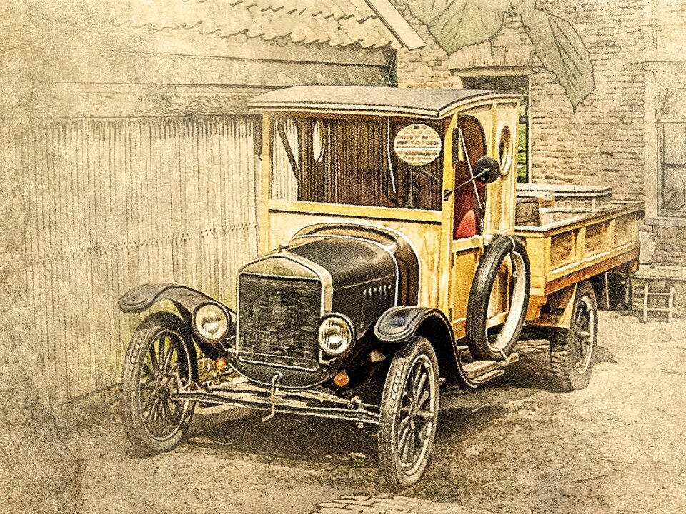 Art vintage decorative