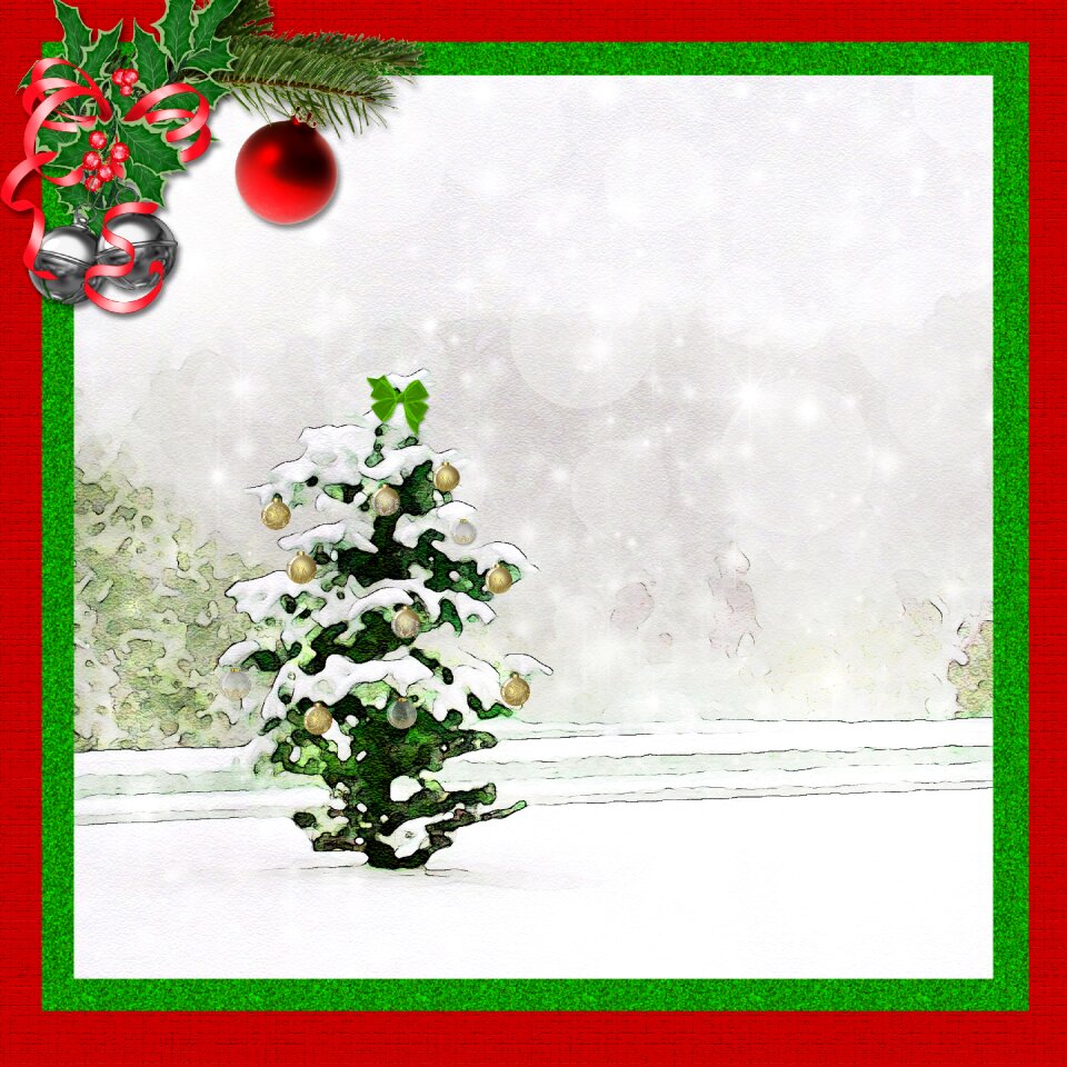 Background happy holidays snow