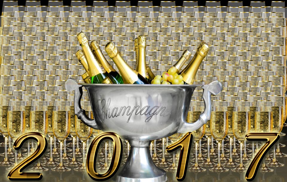 Celebration party new year's day