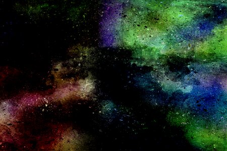 Watercolor vintage colorful