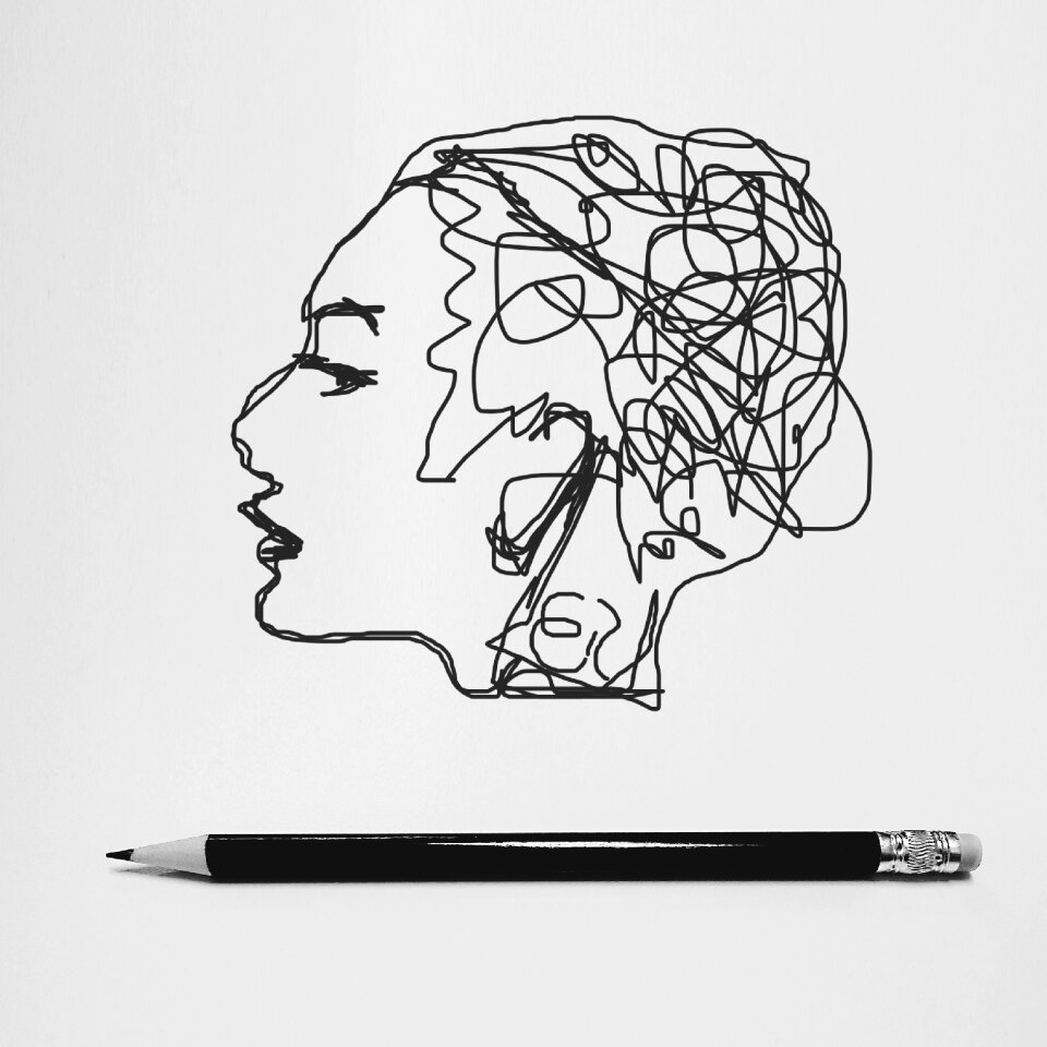 Thought fear head