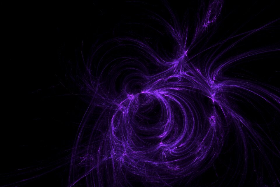 Spiral circle purple