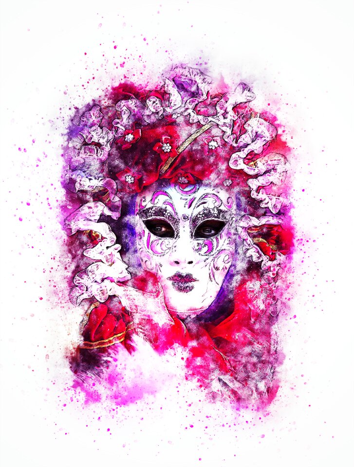 Art abstract watercolor