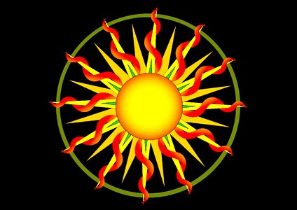 Design computer graphics ornament