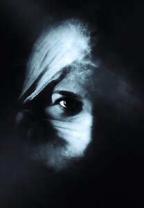 Mysterious portrait lady