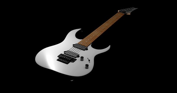 Musical instrument electrically rock music