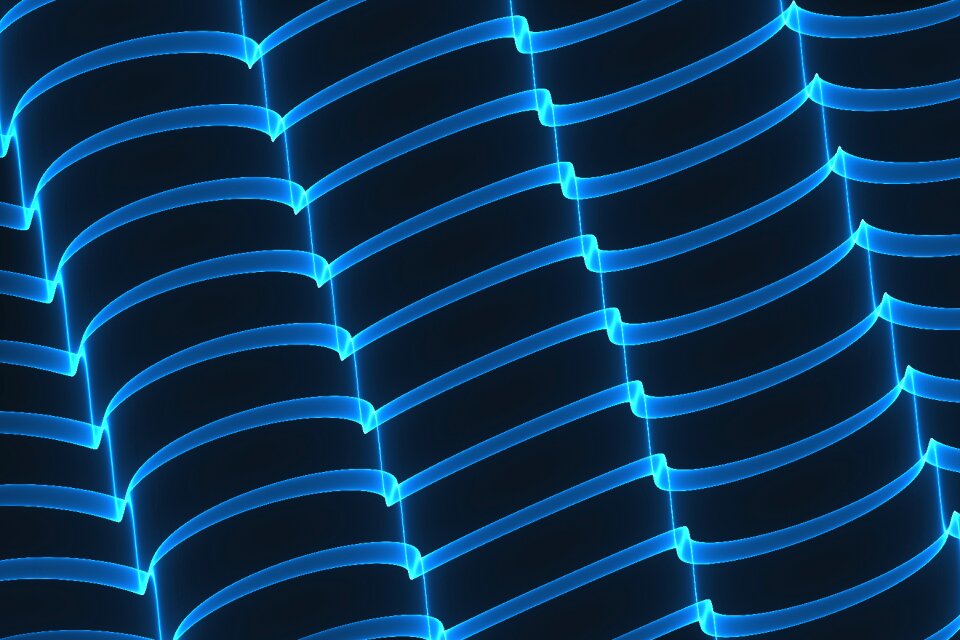 Blue creative abstract