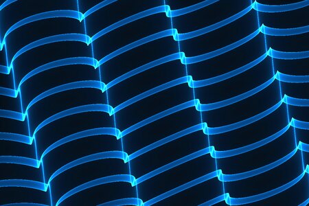 Blue creative abstract