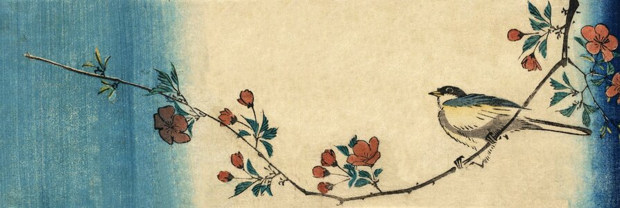 Antique old watercolour