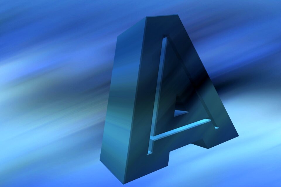 Font alphabet Free illustrations