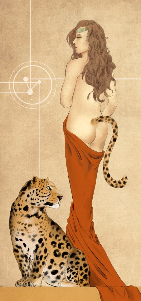 Ancient chinese mythology hai Free illustrations