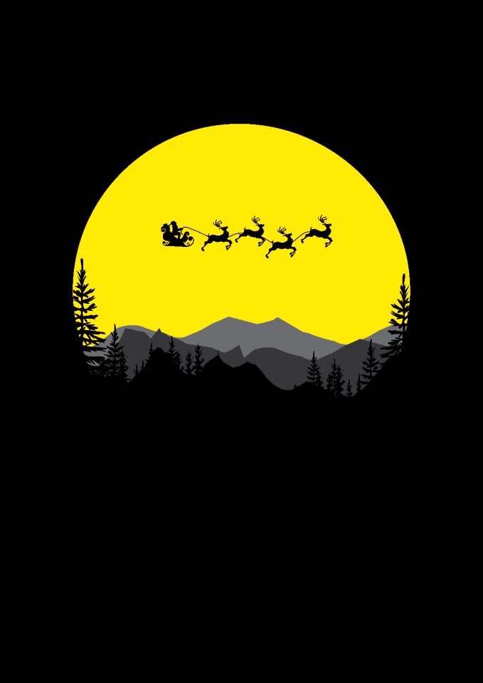 Claus card decoration