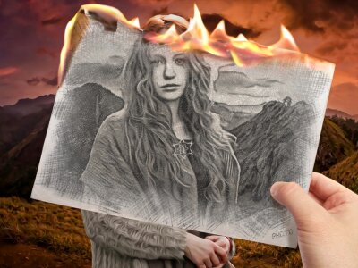 Candela dark Free illustrations