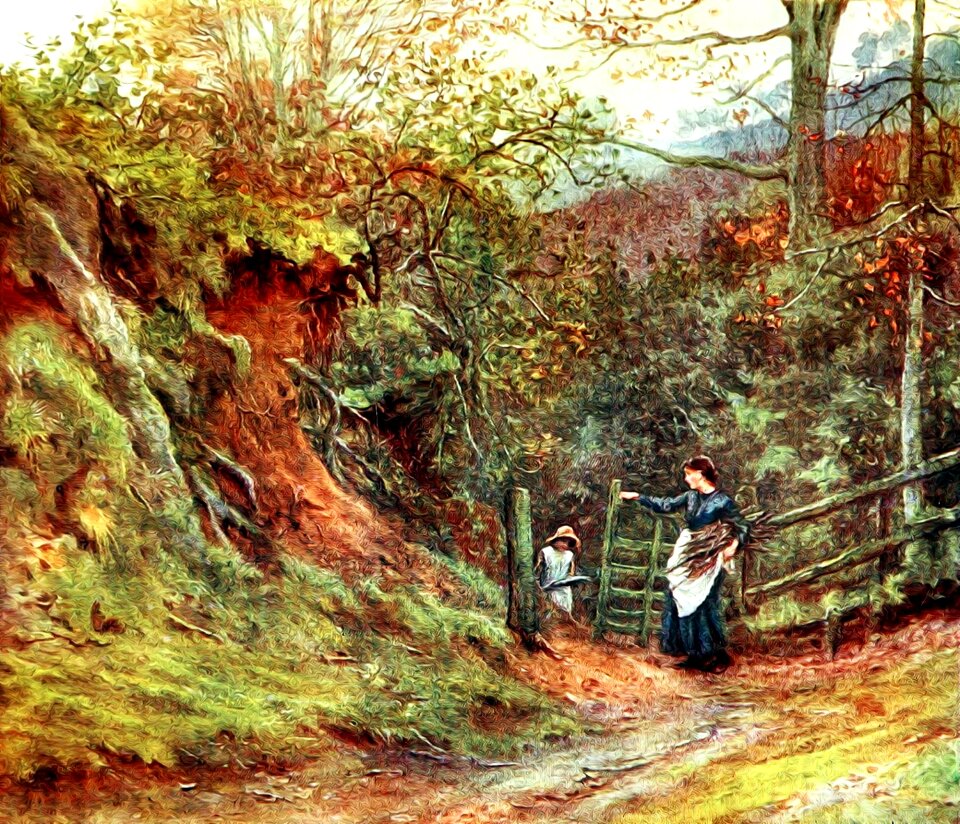 Antique watercolor watercolour