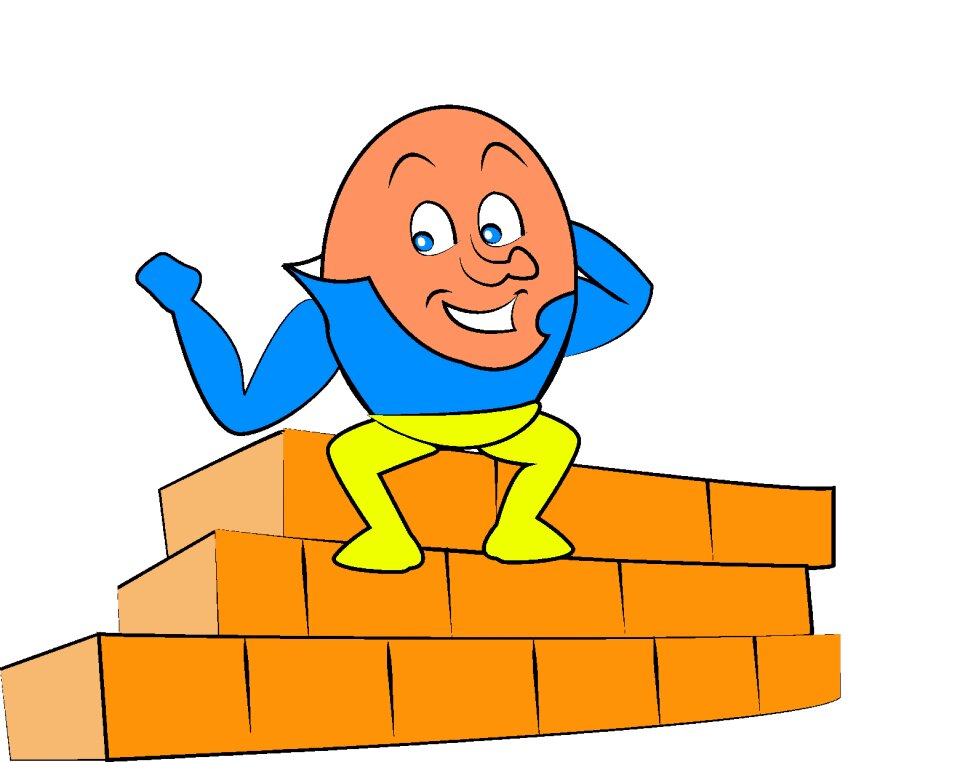 Character egg drawing