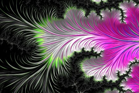 Colorful pattern structure