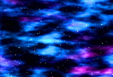 Nebula galaxy decorative