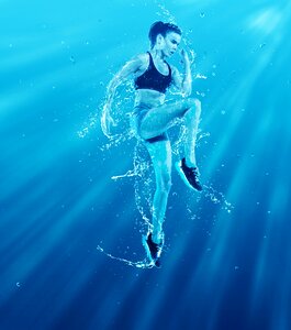 Action splash art