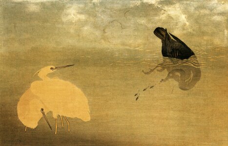 Painting vintage japanese