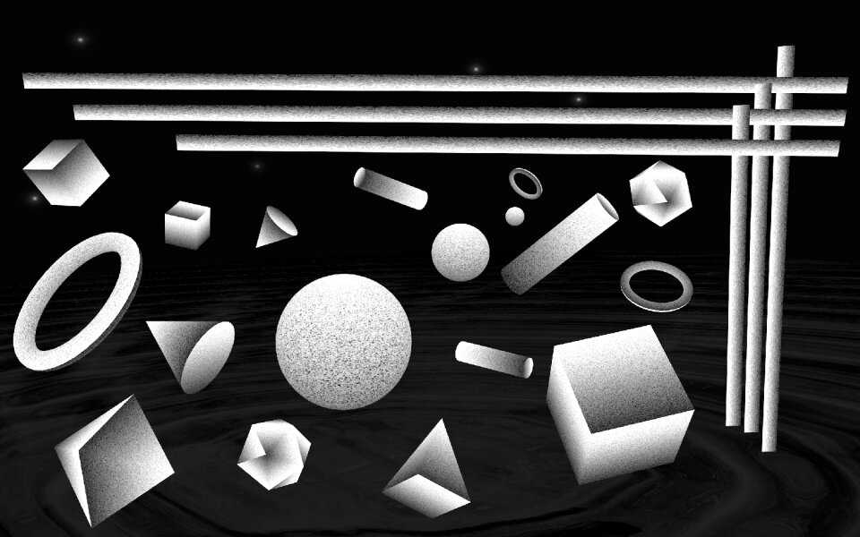 Abstract without color art