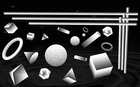 Abstract without color art