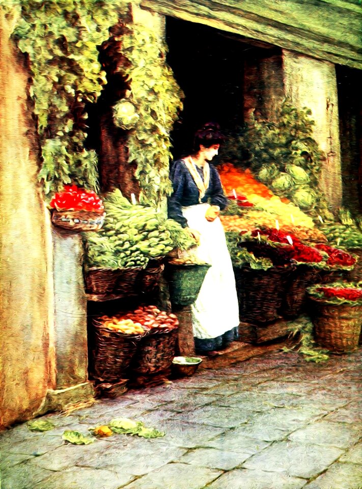 Antique watercolor watercolour