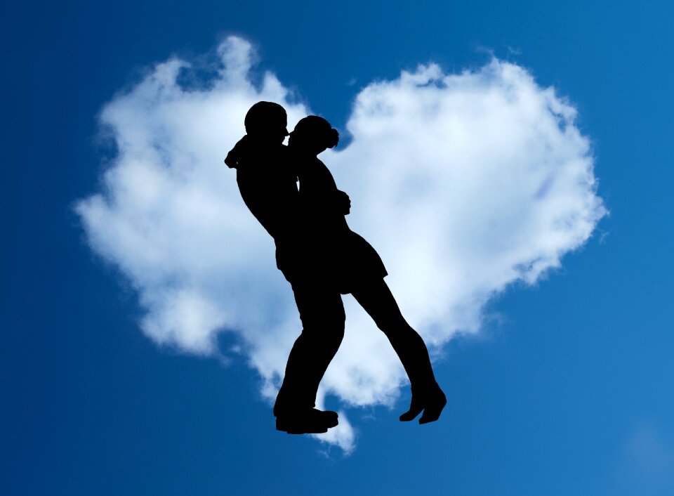 Happy cloud heart