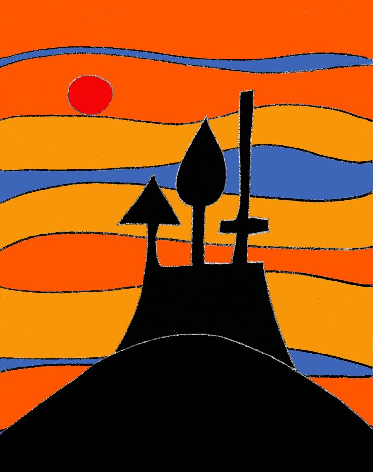Colors orange Free illustrations