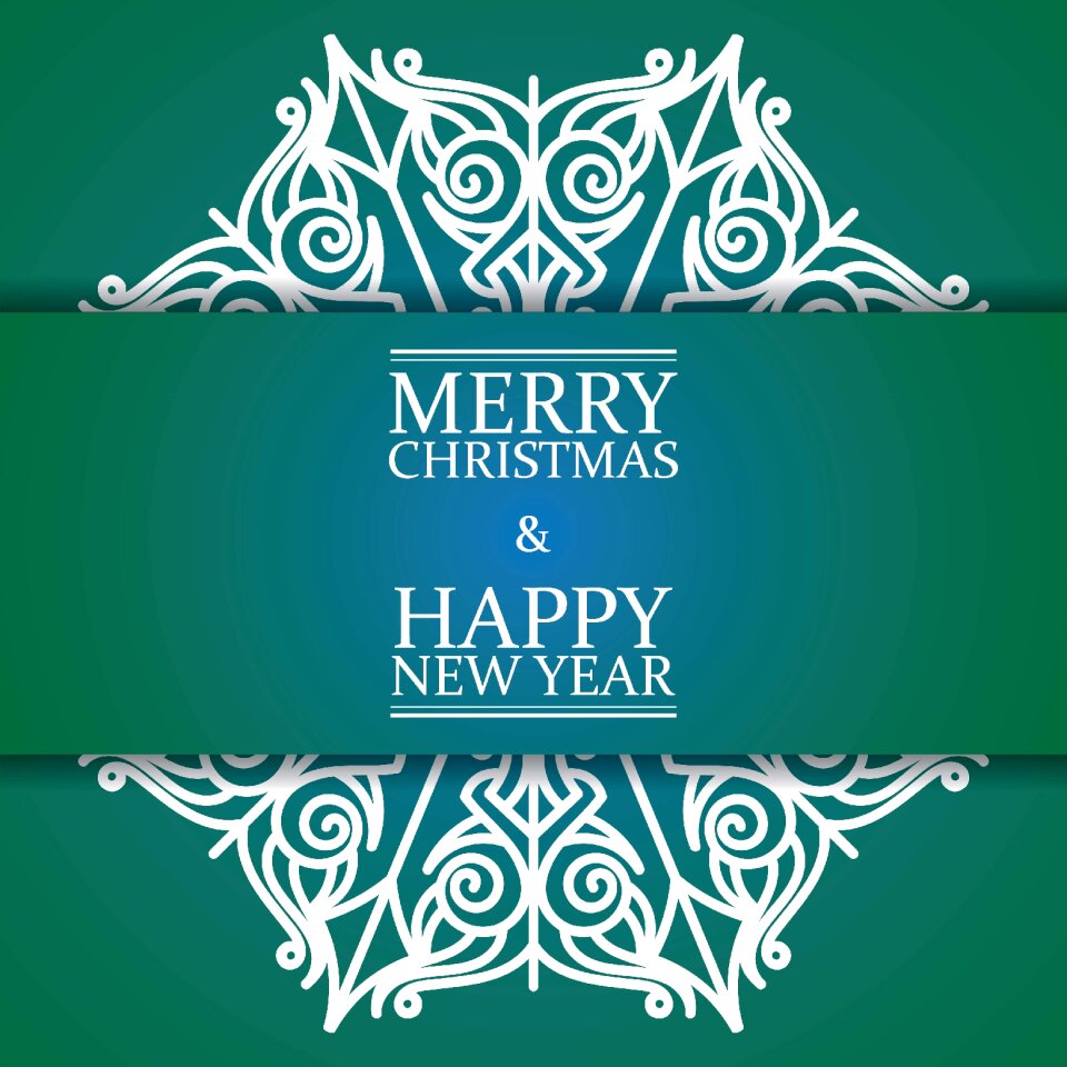 Card design new year