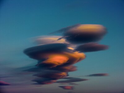Sky view cloudscape