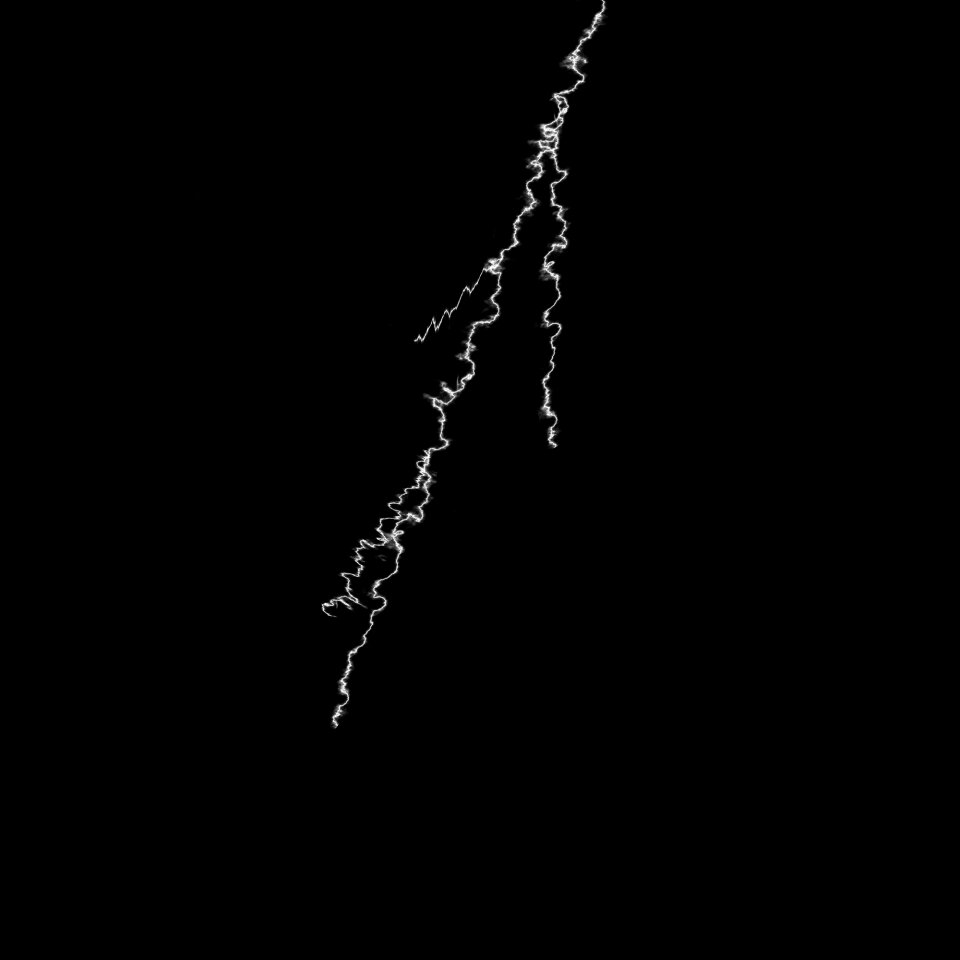 Flash of lightning nature force of nature