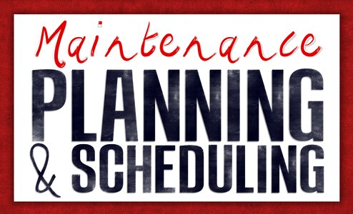 Planning and scheduling maintenance project management
