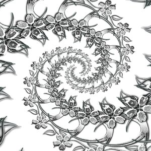 Art swirl decorative
