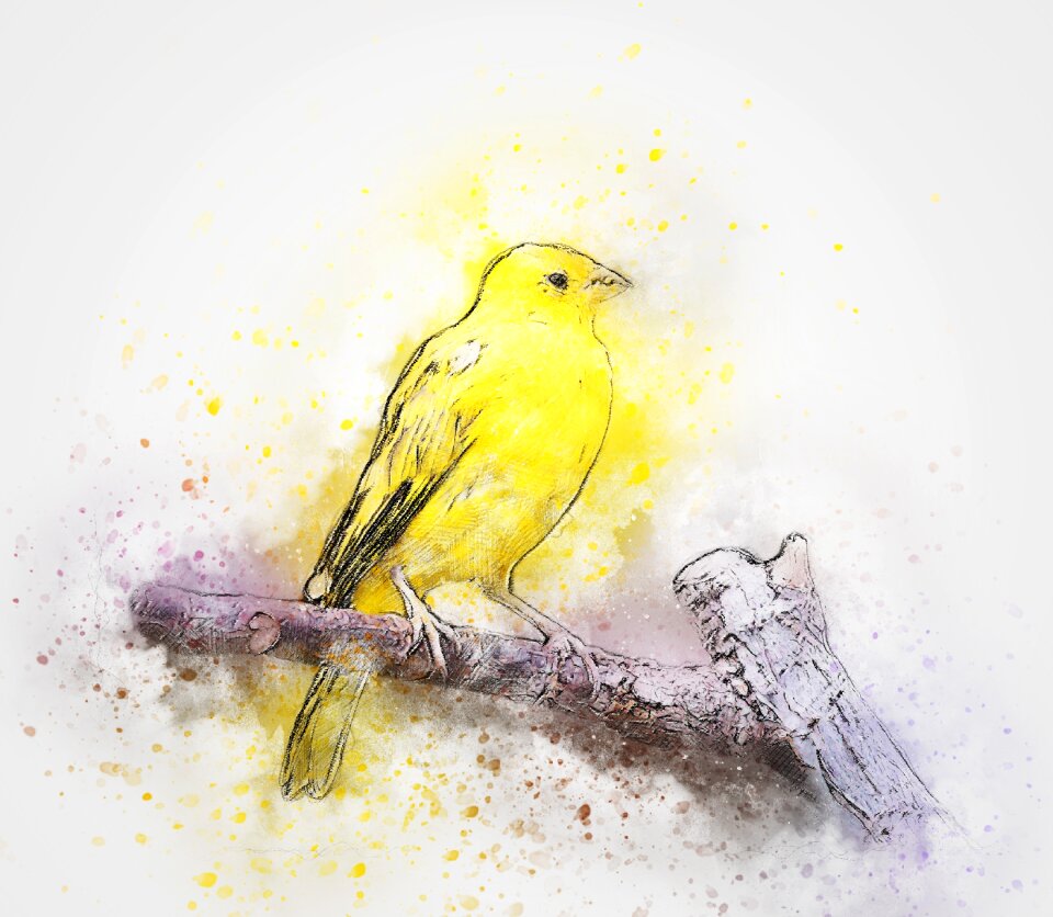 Art abstract watercolor