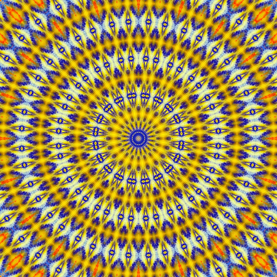 Colorful kunterbunt seamless