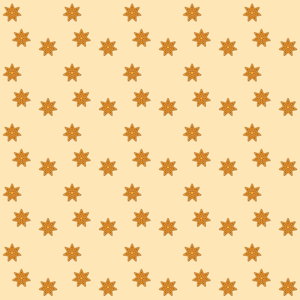 Gingerbread stars christmas christmas motif