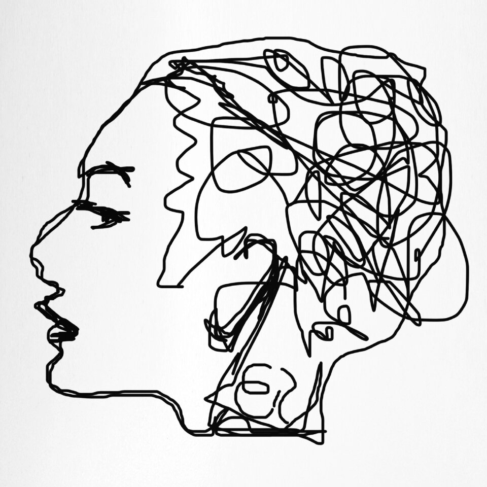 Thought fear head