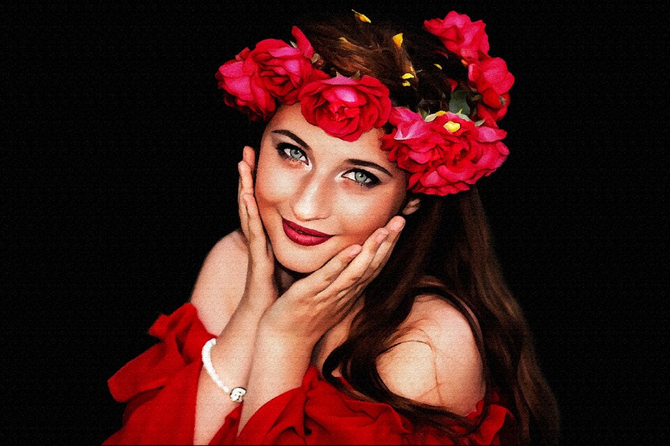 Portrait digital paint