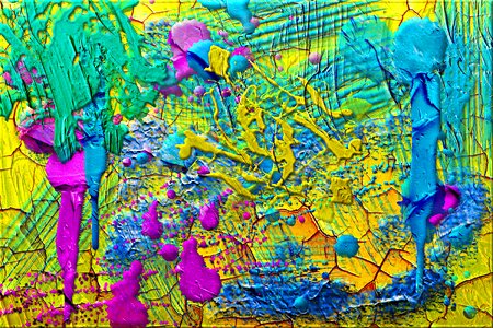 Watercolor vintage colorful