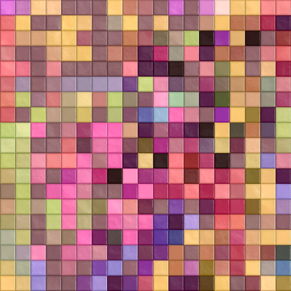 Square tiled seamless
