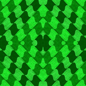Geometric green shades