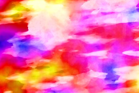 Watercolor vintage colorful