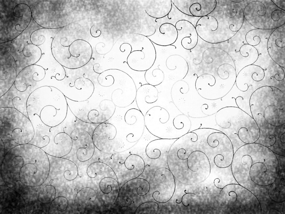 Structure abstract curlicue