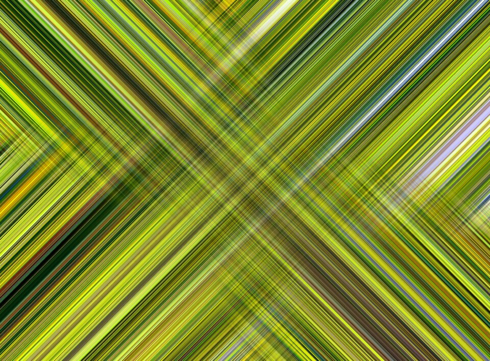 Structure abstract green